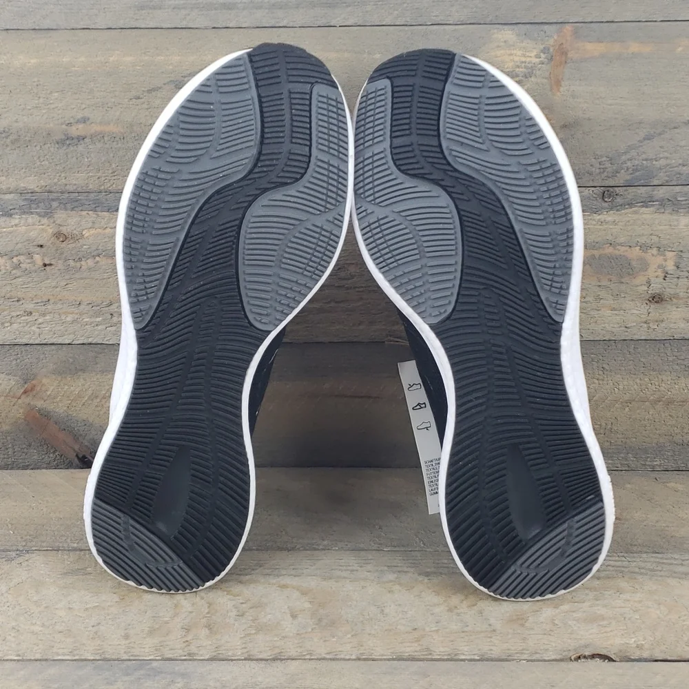 adidas Edge Lux 4 Women's Running Shoes Black White - Picture 5 of 12